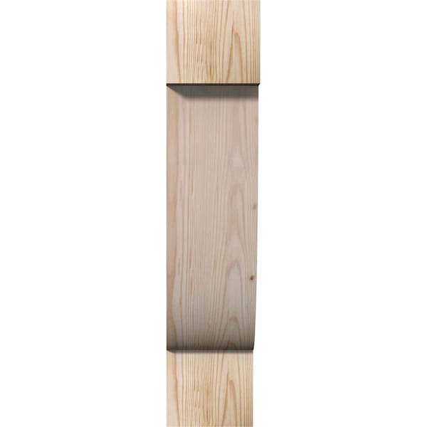 Alpine Smooth Corbel, Douglas Fir, 5 1/2W X 10D X 26H